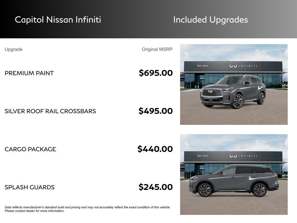 New 2026 INFINITI QX60 Luxe w/ Cargo Package image 3