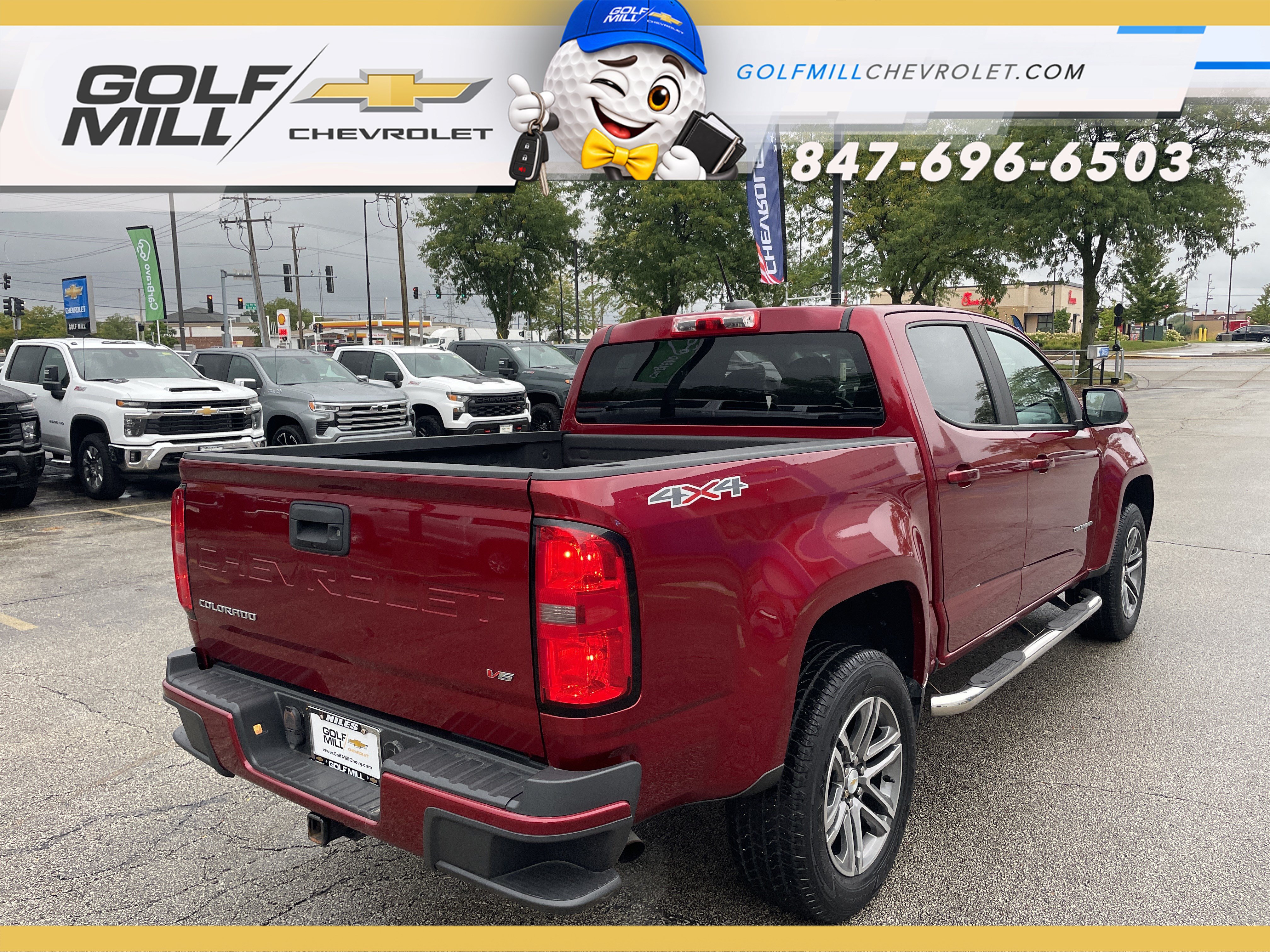 Used 2021 Chevrolet Colorado W/T w/ Custom Special Edition AWD/4WD image 6
