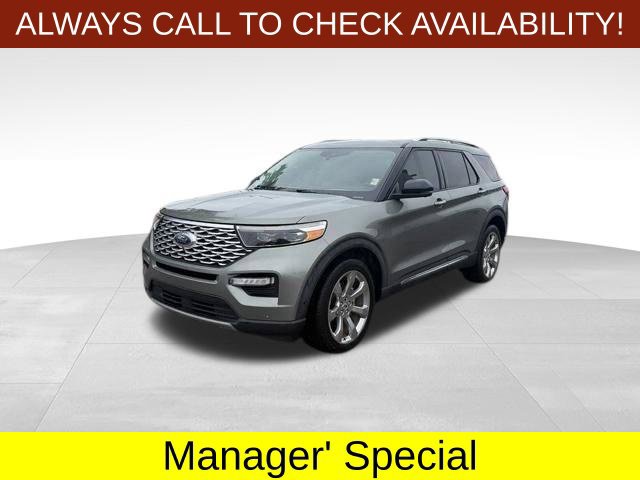 Used 2020 Ford Explorer Platinum w/ Premium Technology Package AWD/4WD image 3
