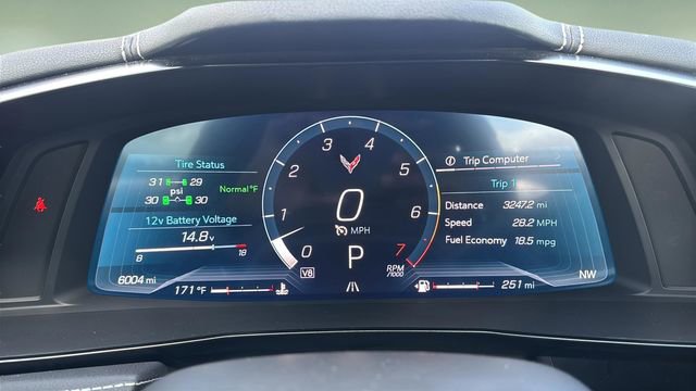 Used 2024 Chevrolet Corvette Stingray Preferred Conv w/ Stealth Interior Trim Package RWD image 14
