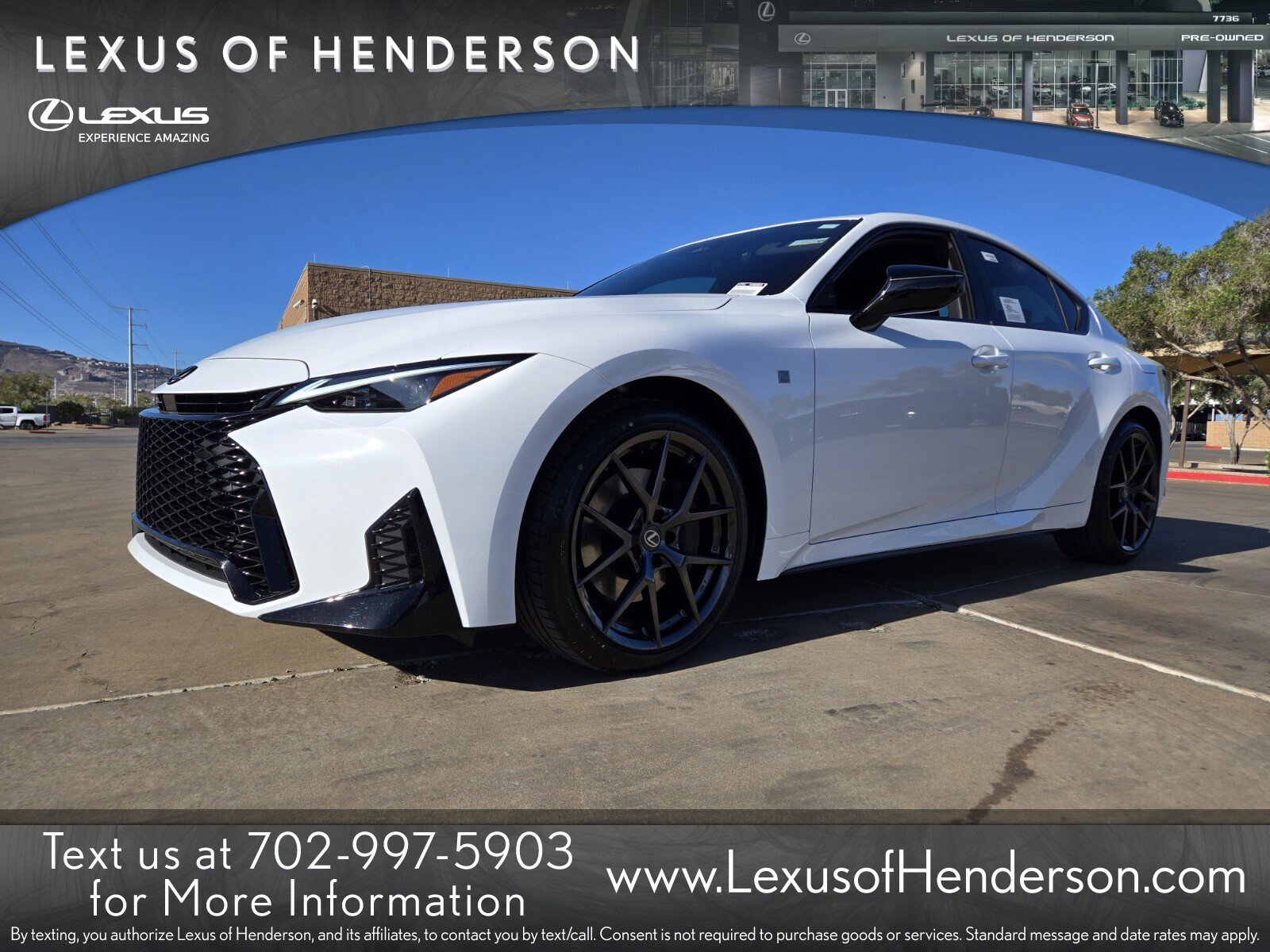 New 2026 Lexus IS 350 F Sport image 1