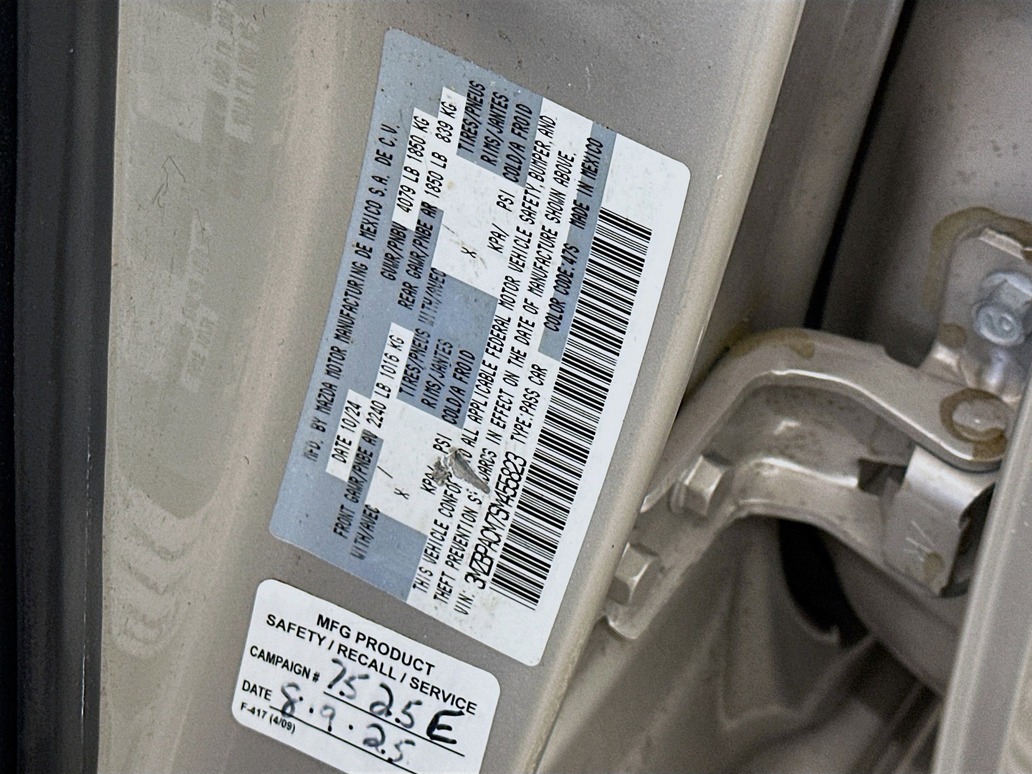 Used 2025 MAZDA MAZDA3 s image 12