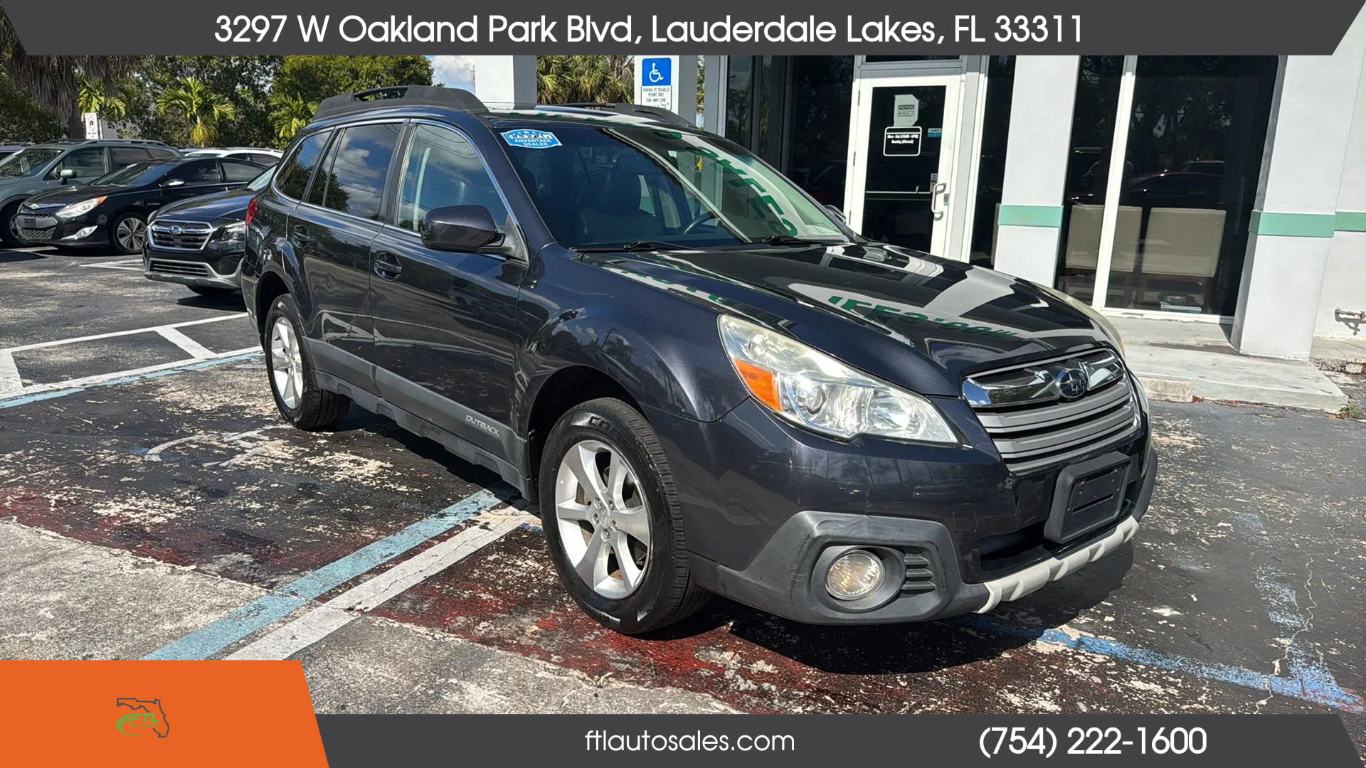 Used 2013 Subaru Outback 2.5i Limited w/ Moonroof Pkg image 3