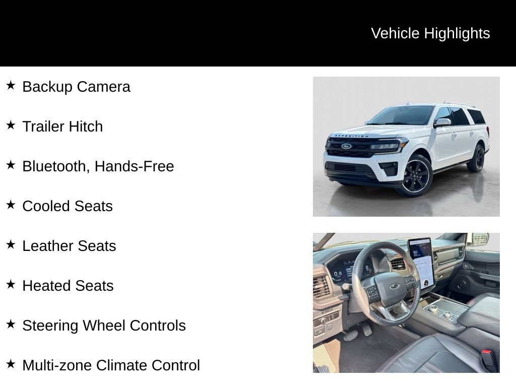 Certified 2024 Ford Expedition Max Limited AWD/4WD image 22