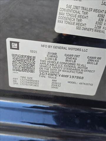 Used 2021 GMC Sierra 2500 AT4 w/ AT4 Premium Plus Package AWD/4WD image 25