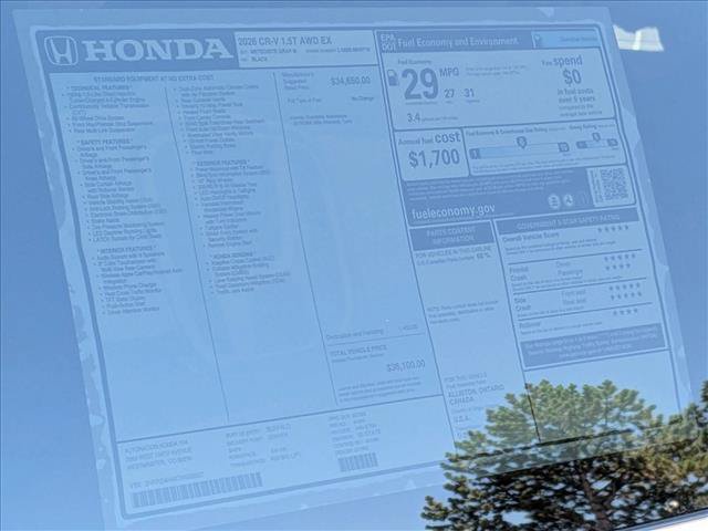 New 2026 Honda CR-V EX image 19