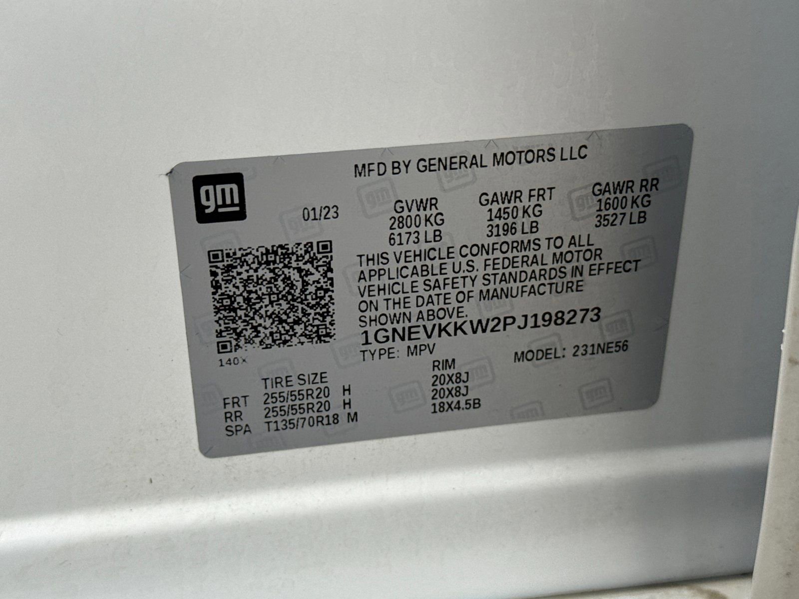 Used 2023 Chevrolet Traverse Premier w/ LPO, Floor Liner Package image 36