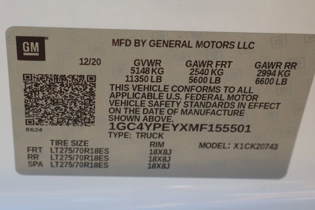 Used 2021 Chevrolet Silverado 2500 LTZ w/ LTZ Convenience Package AWD/4WD image 62