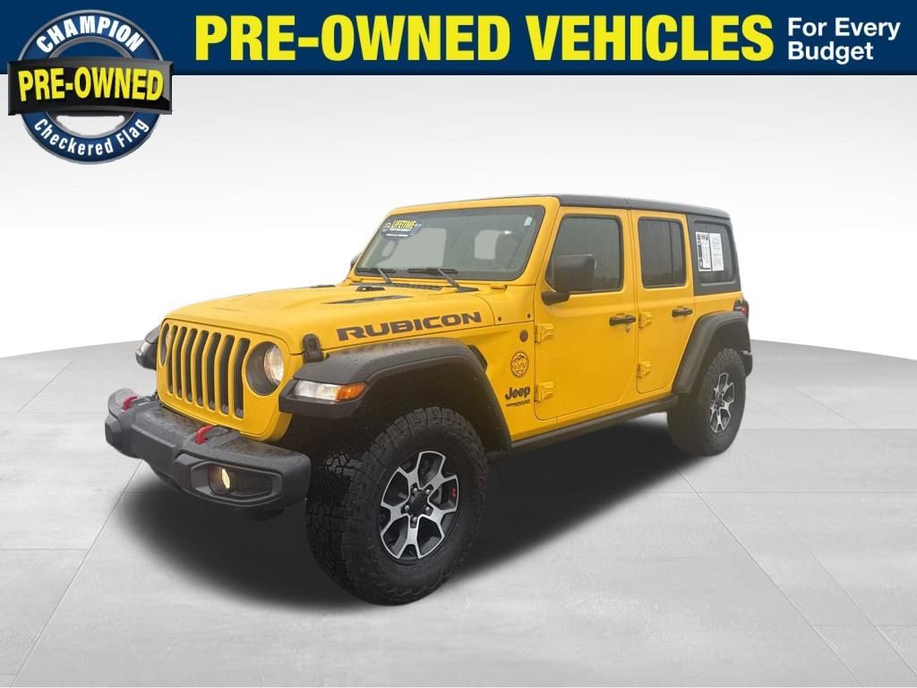 Used 2021 Jeep Wrangler Unlimited Rubicon w/ Cold Weather Group image 1