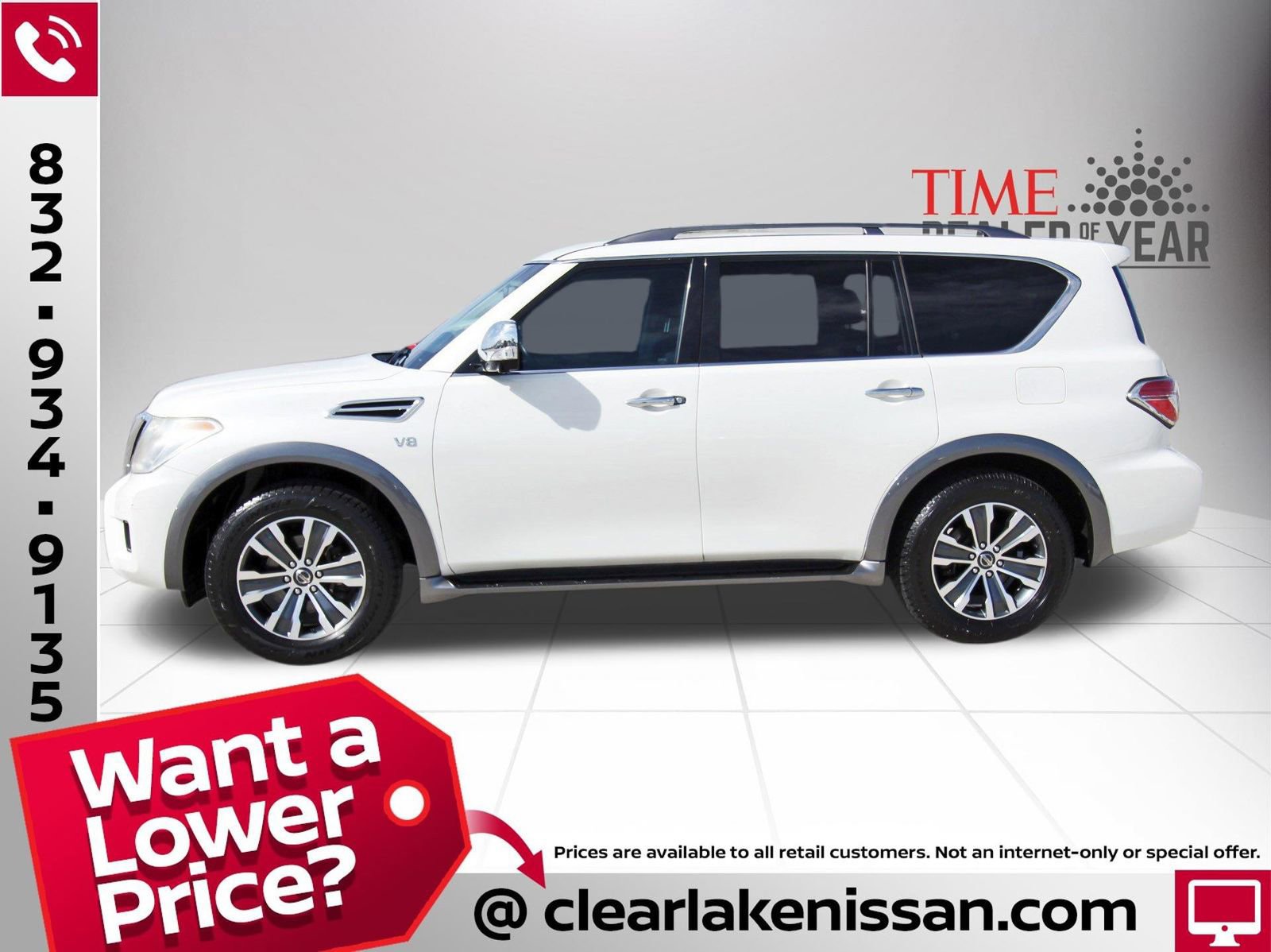 Used 2017 Nissan Armada SL w/ Moonroof Package image 4