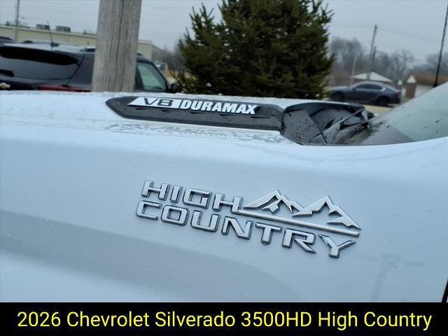 New 2026 Chevrolet Silverado 3500 High Country w/ High Country Premium Package AWD/4WD image 12