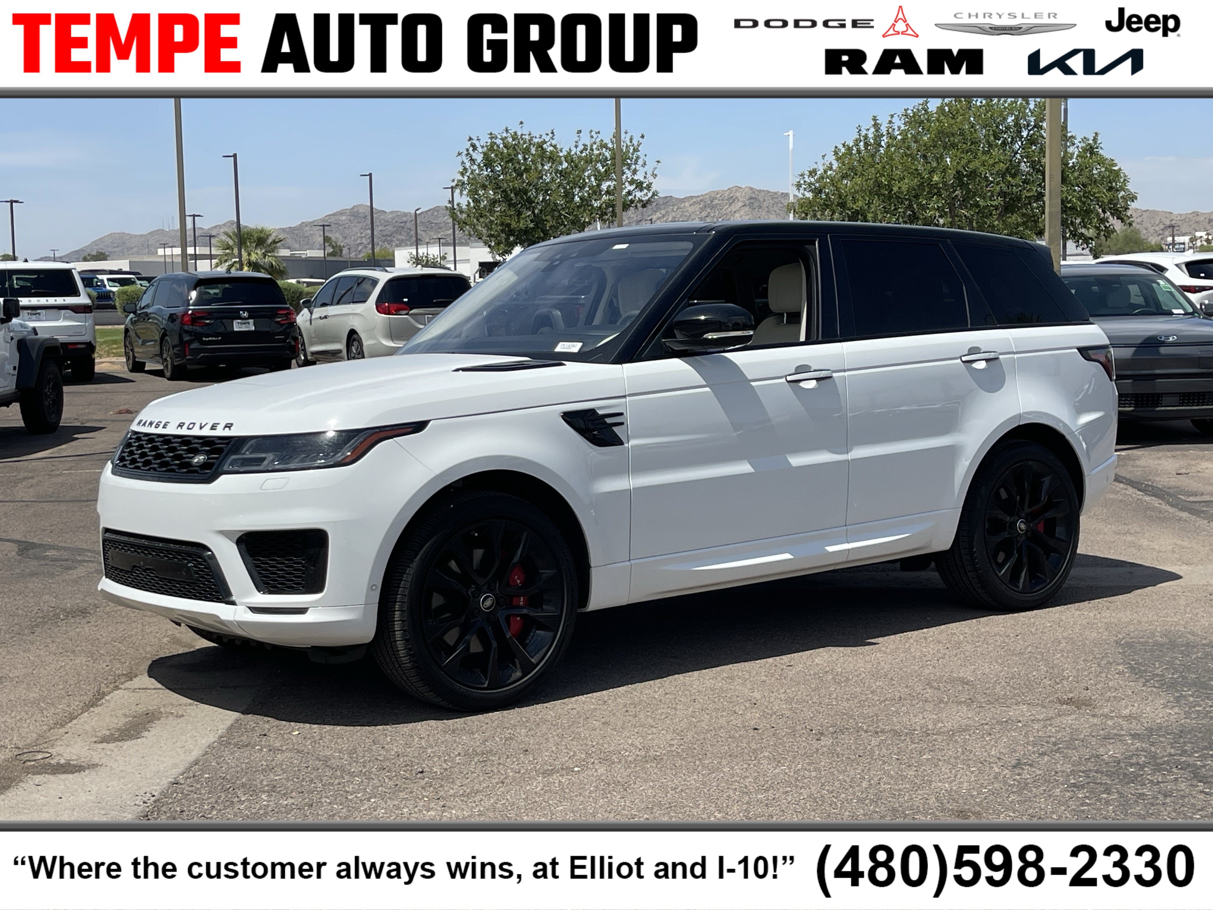 Used 2021 Land Rover Range Rover Sport HST AWD/4WD image 1