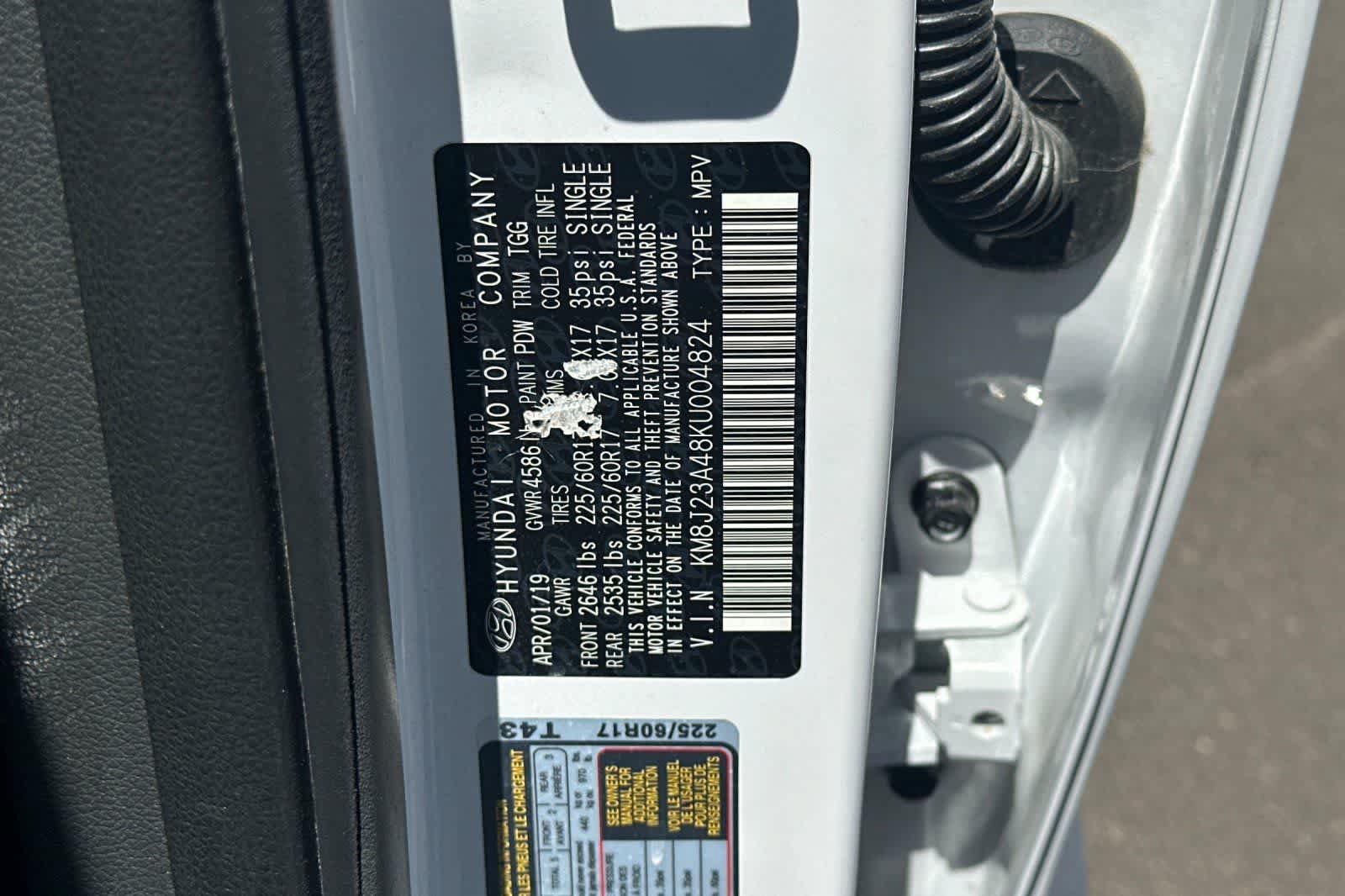 Used 2019 Hyundai Tucson SE w/ Cargo Package FWD image 31
