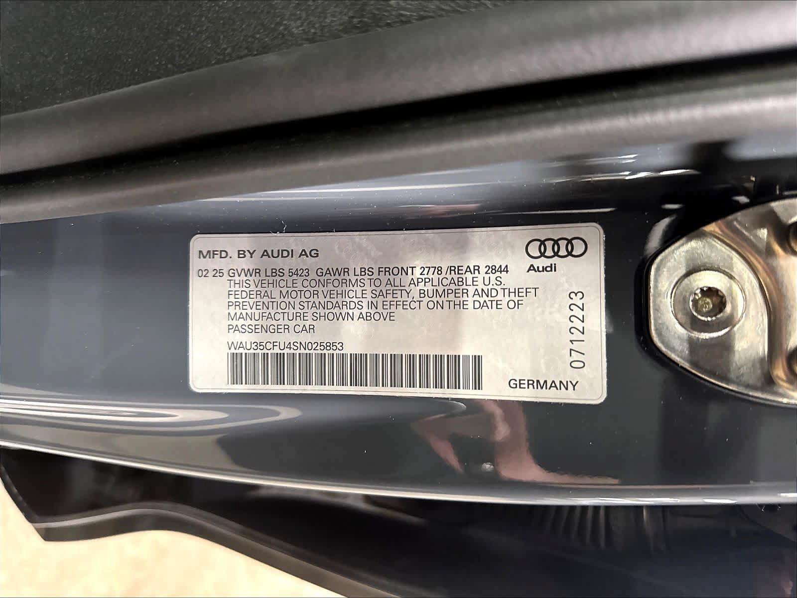 Used 2025 Audi S5 Prestige AWD/4WD image 35
