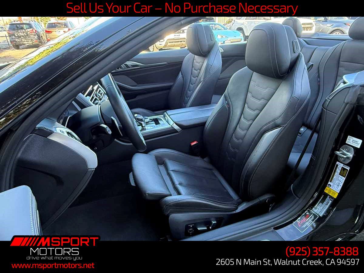 Used 2020 BMW 840i Convertible w/ M Sport Package RWD image 14