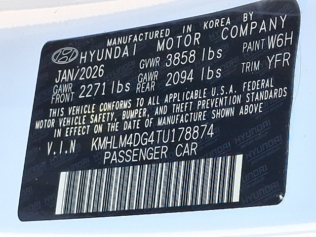 Certified 2026 Hyundai Elantra Sport FWD image 25