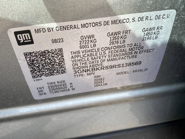 Certified 2024 Chevrolet Blazer RS w/ LPO, Floor Liner Package AWD/4WD image 28