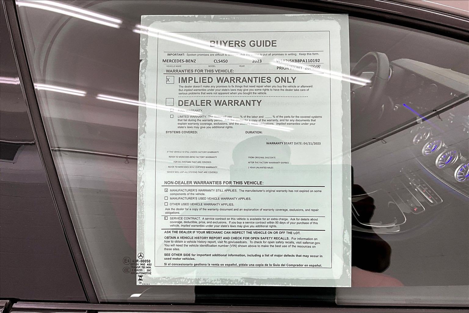 Certified 2023 Mercedes-Benz CLS 450 4MATIC image 34