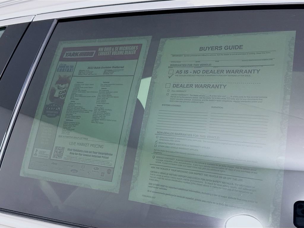 Used 2023 Buick Envision Preferred image 13
