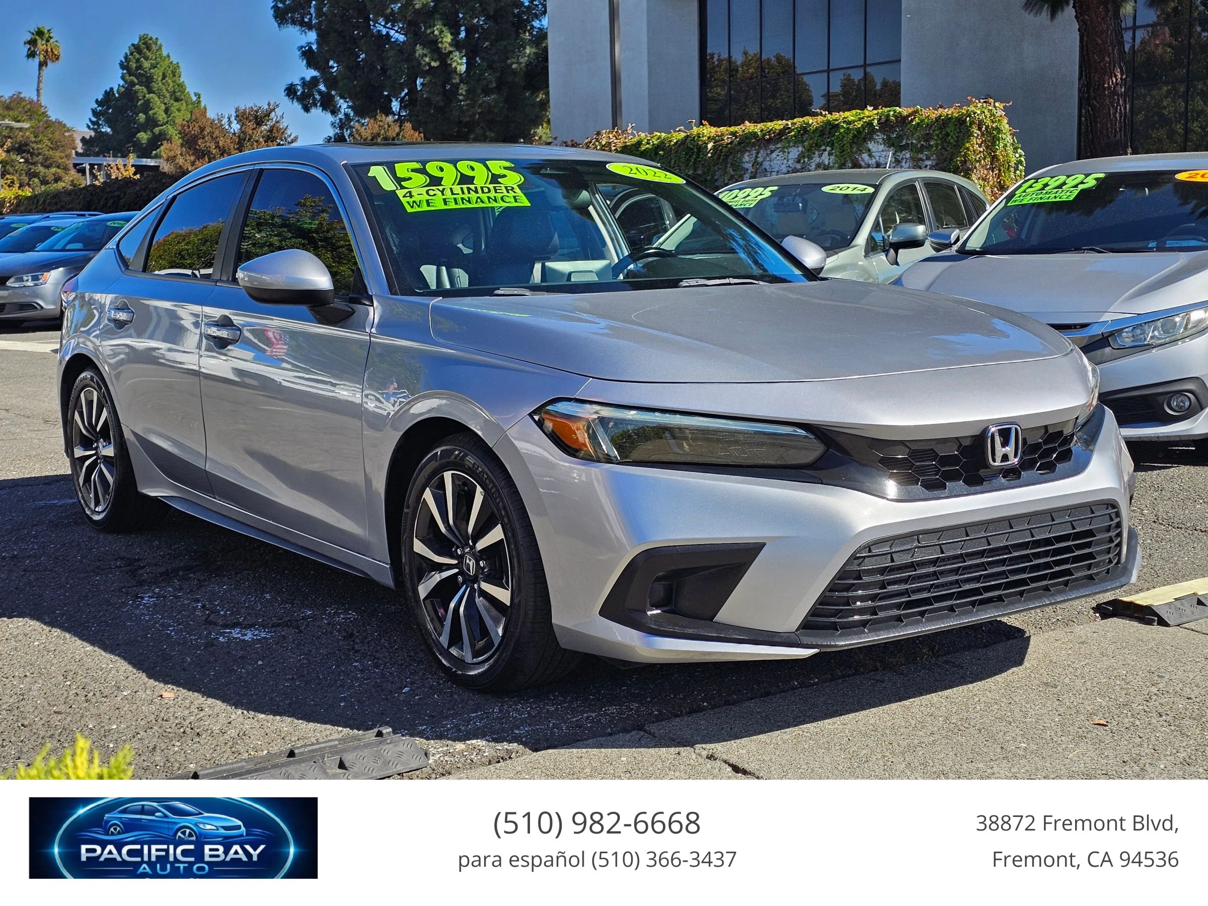 Used 2022 Honda Civic EX-L