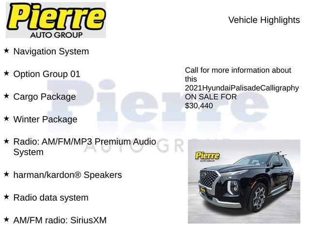Used 2021 Hyundai Palisade Calligraphy w/ Winter Package AWD/4WD image 7