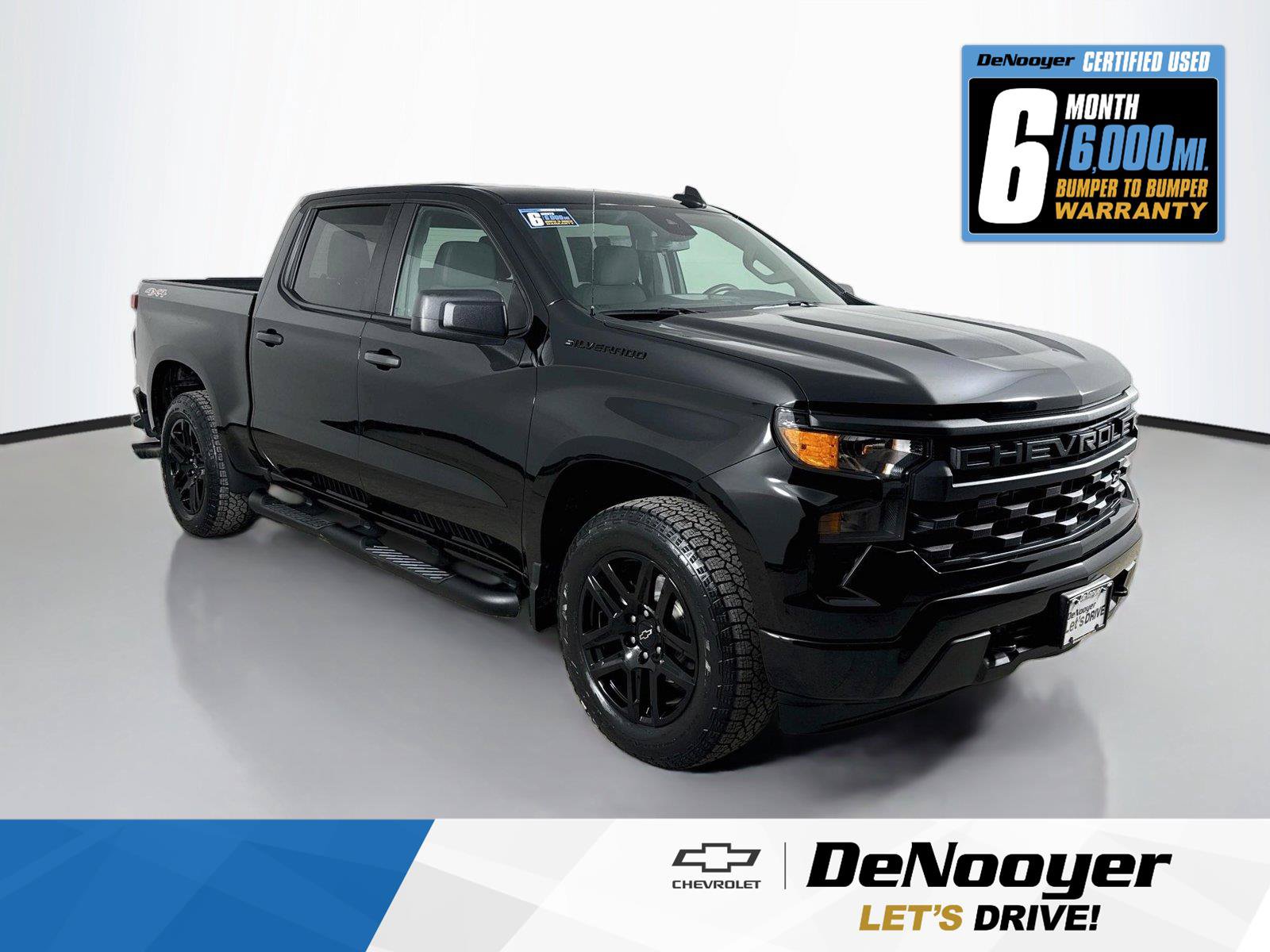 Used 2023 Chevrolet Silverado 1500 Custom w/ Rally Edition AWD/4WD image 1