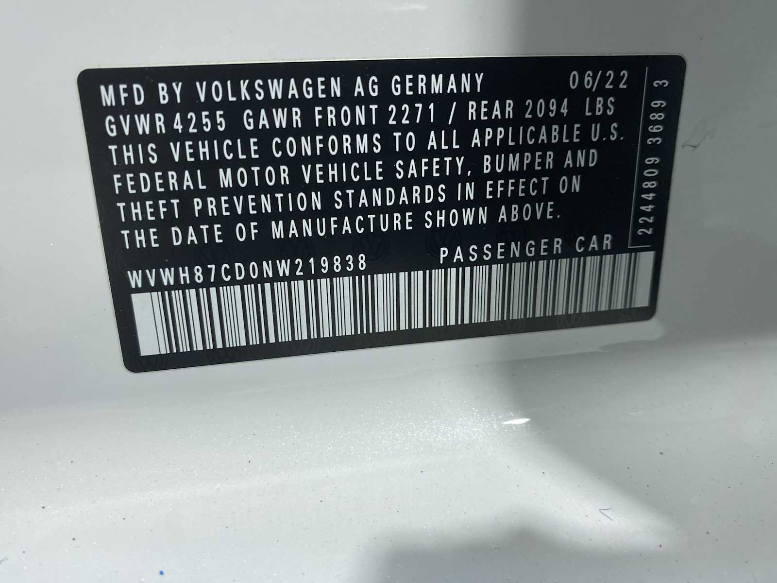 Used 2022 Volkswagen GTI S FWD image 21