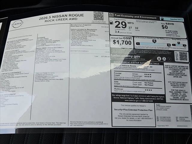 New 2026 Nissan Rogue SV AWD/4WD image 17