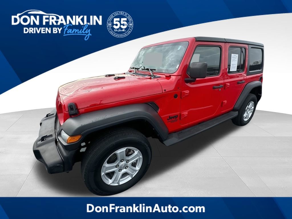 Used 2021 Jeep Wrangler Unlimited Sport AWD/4WD 360° Tour