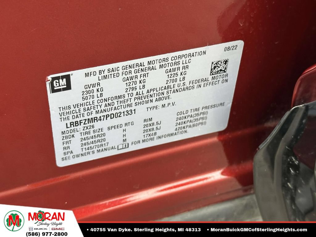 Certified 2023 Buick Envision Preferred w/ Sport Touring Package AWD/4WD image 34