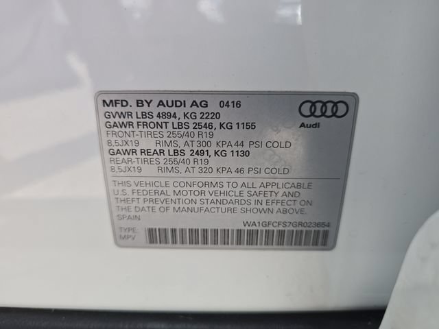Used 2016 Audi Q3 2.0T Prestige AWD/4WD image 33