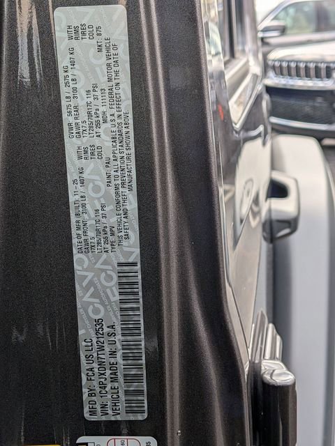 New 2026 Jeep Wrangler Unlimited Sport AWD/4WD image 25