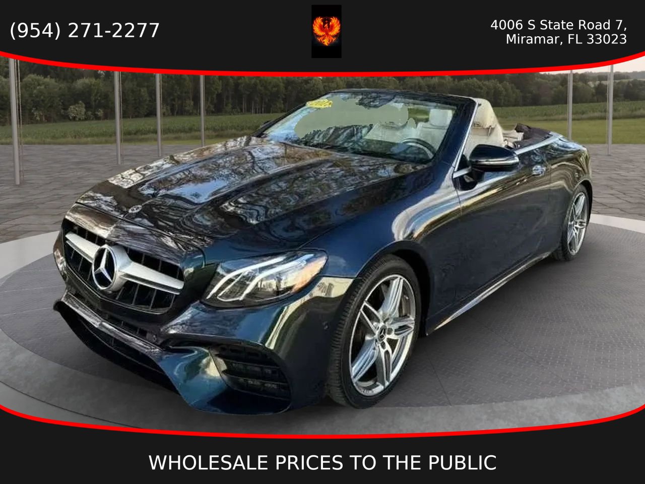 Used 2018 Mercedes-Benz E 400 Cabriolet w/ Premium 1 Package image 1
