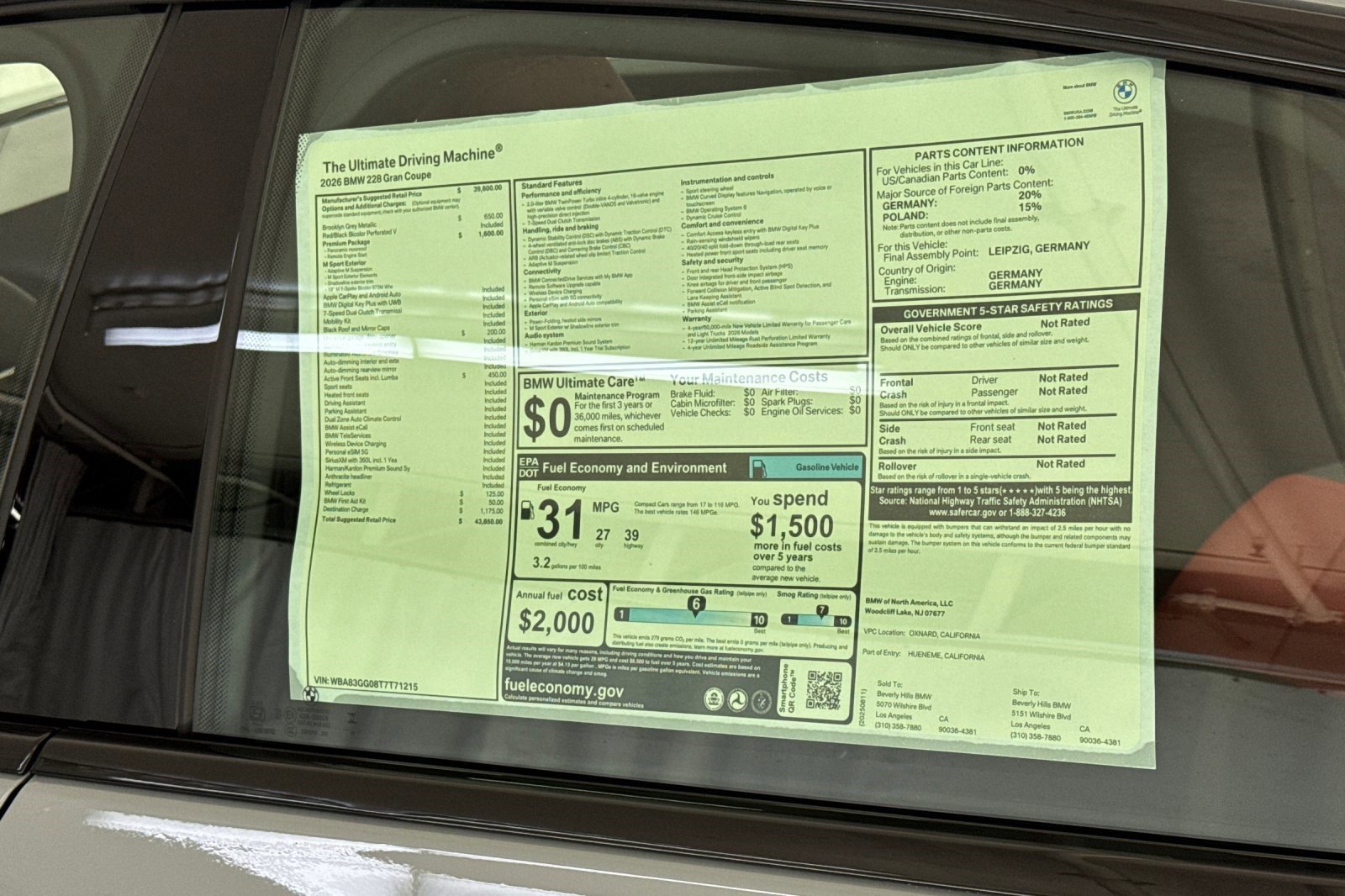 Used 2026 BMW 228i w/ Premium Package FWD image 29