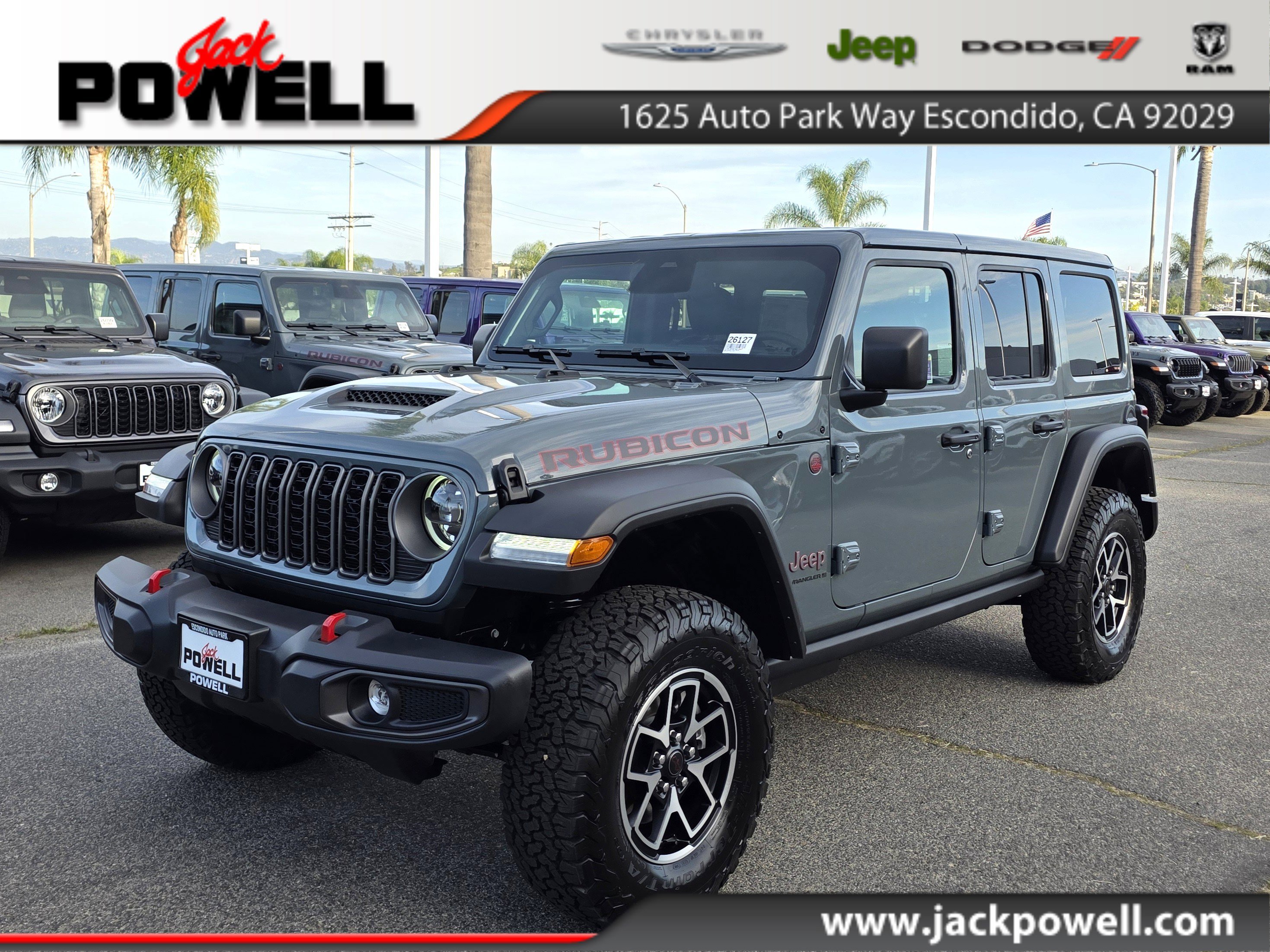 New 2026 Jeep Wrangler Unlimited Rubicon w/ Safety Group