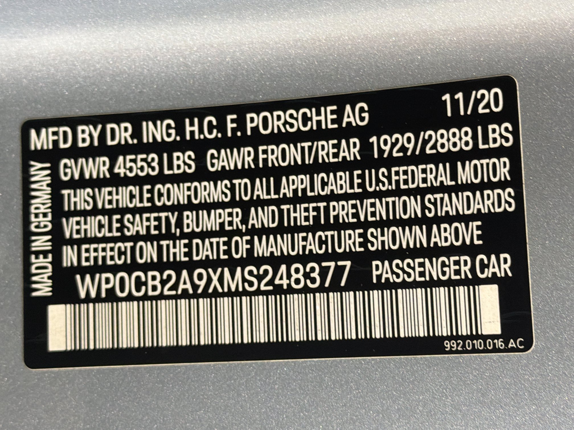 Certified 2021 Porsche 911 Carrera 4S AWD/4WD image 41