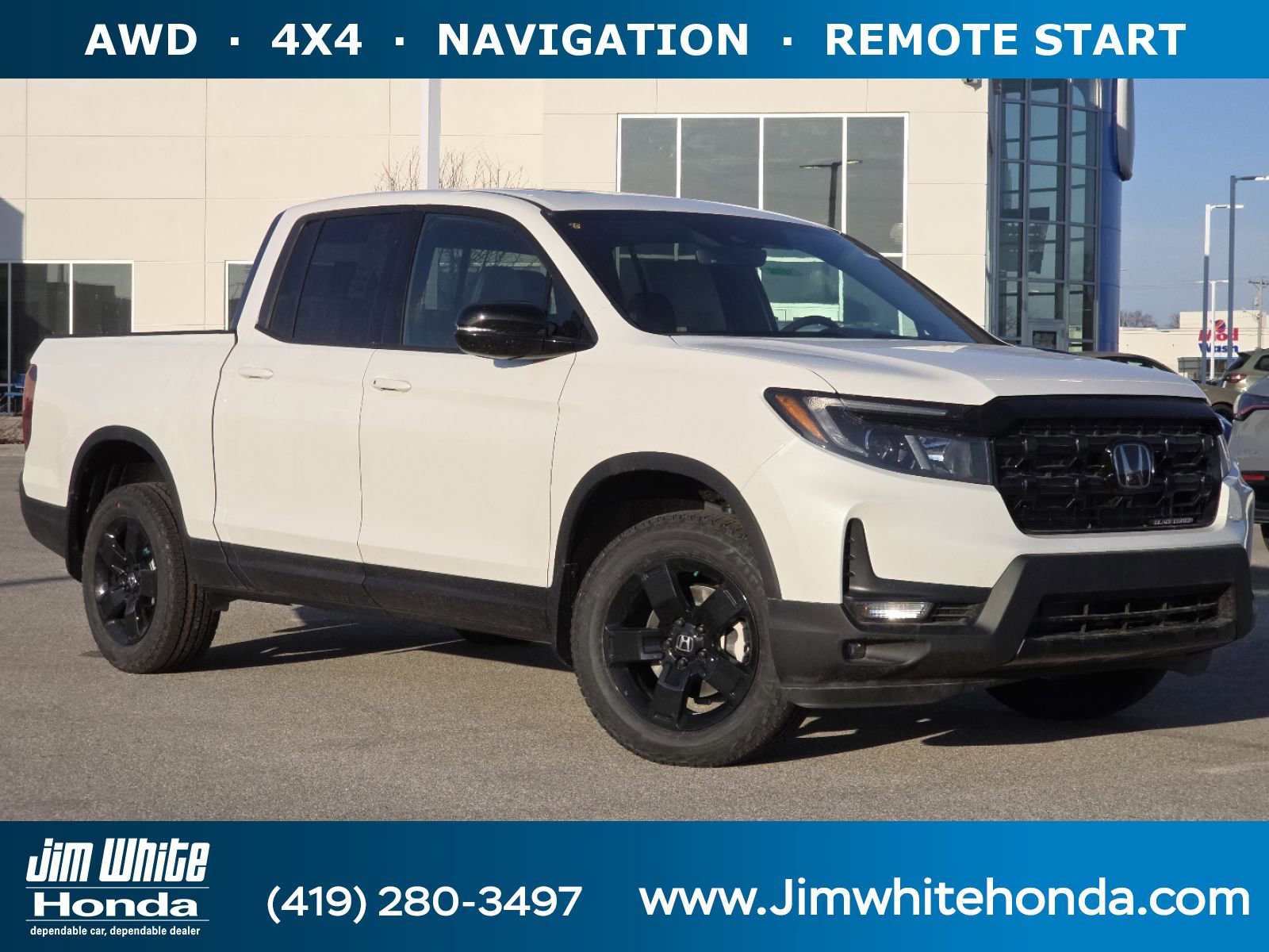 New 2026 Honda Ridgeline Black Edition