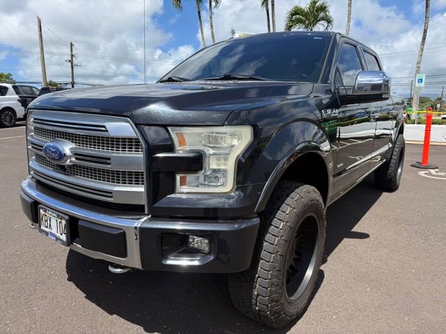 Used 2015 Ford F150 Platinum w/ Equipment Group 701A Luxury AWD/4WD image 4