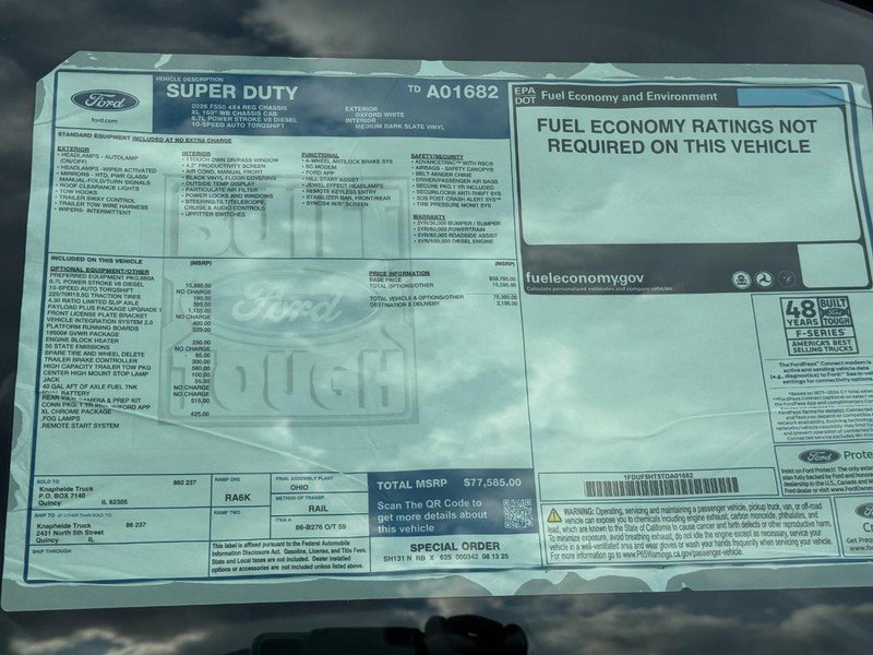 New 2026 Ford F550 XL 4WD Reg Cab CA image 17