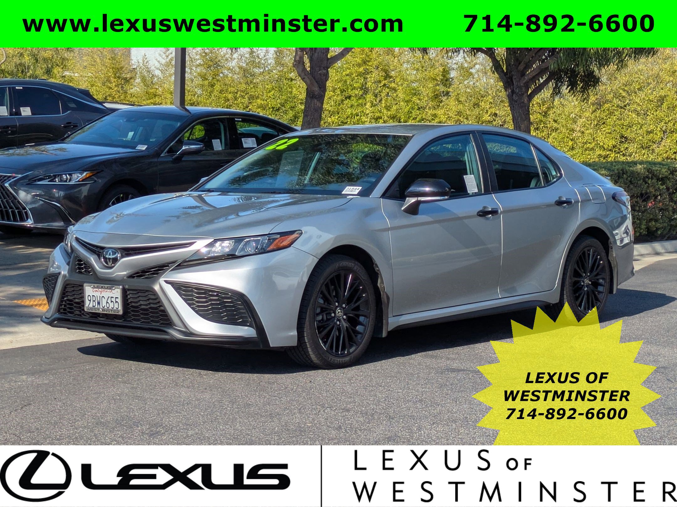 Used 2022 Toyota Camry SE