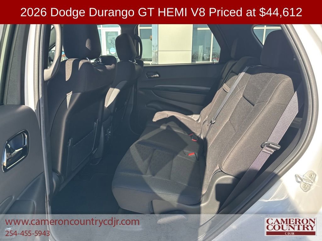 New 2026 Dodge Durango GT w/ Blacktop Package image 16