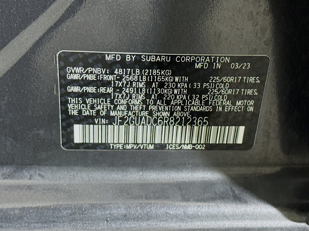Used 2024 Subaru Crosstrek 2.0i Premium AWD/4WD image 33