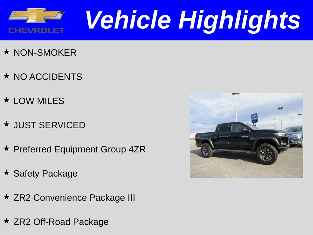 Certified 2023 Chevrolet Colorado ZR2 w/ ZR2 Convenience Package III image 2