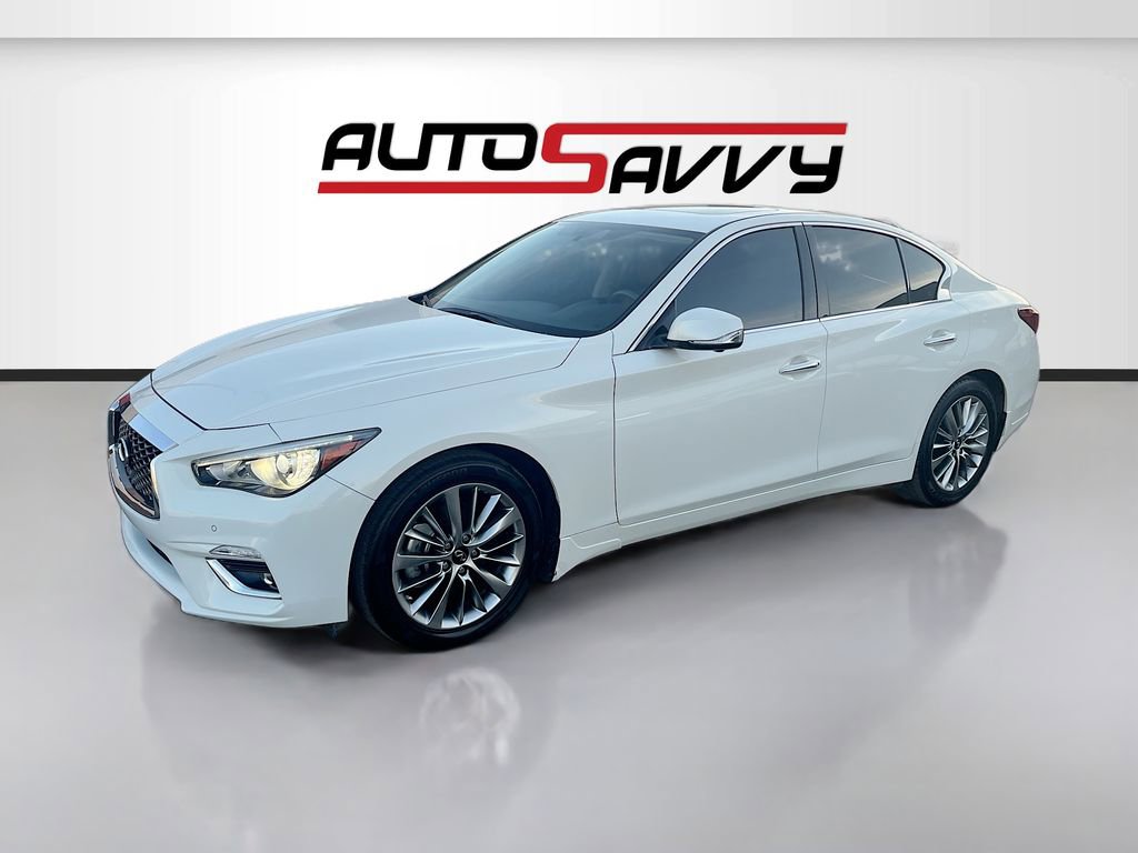 Used 2023 INFINITI Q50 Luxe w/ Cargo Package image 3