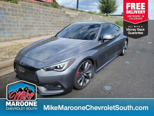 Used 2018 INFINITI Q60 Red Sport 400 w/ Sensory Package 3.0T Sport