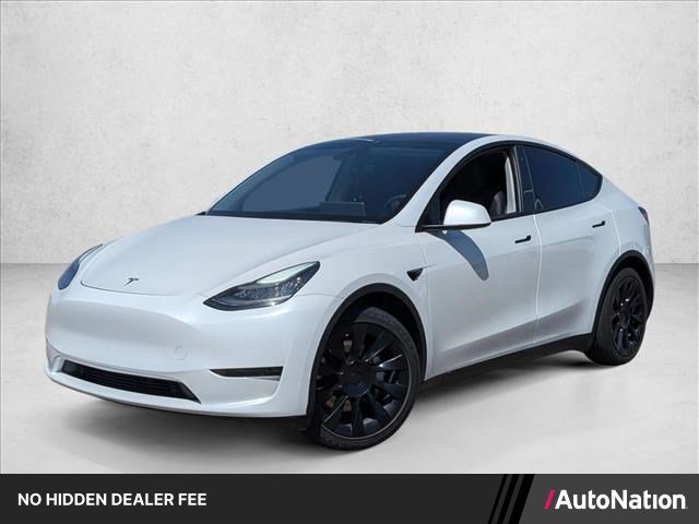 Used 2020 Tesla Model Y Long Range AWD/4WD image 1