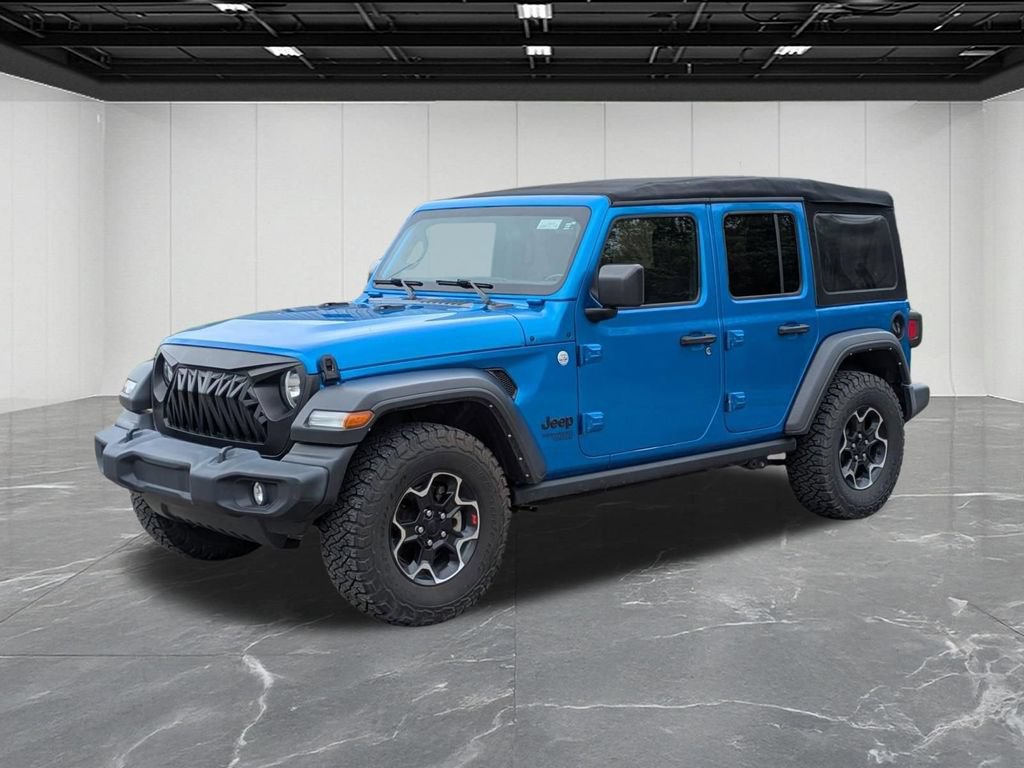 Used 2021 Jeep Wrangler Unlimited Sport AWD/4WD video 1