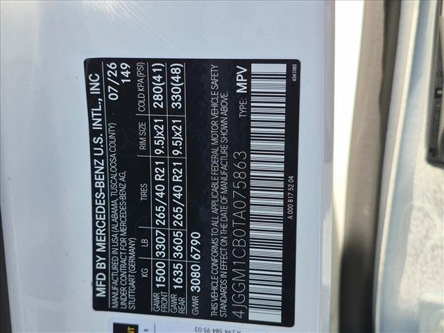 New 2026 Mercedes-Benz EQE 320 4MATIC SUV image 16