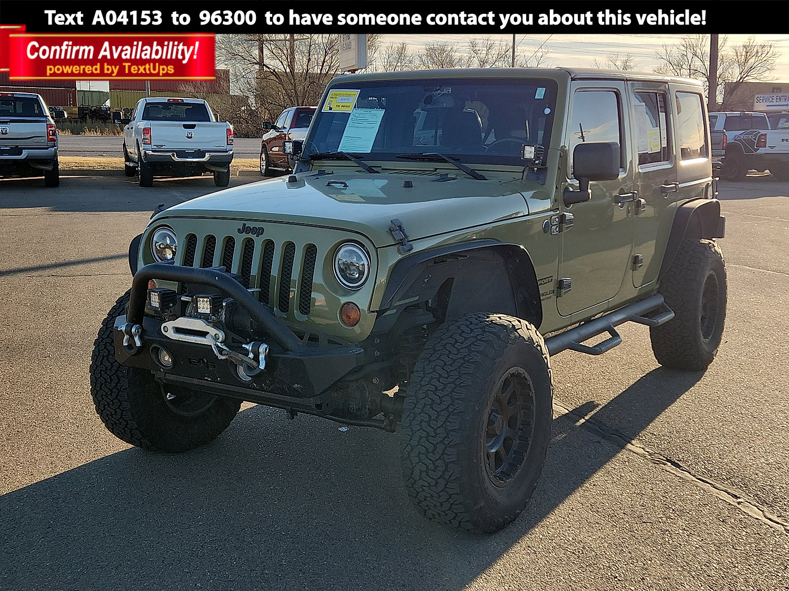 Used 2013 Jeep Wrangler Unlimited Sport