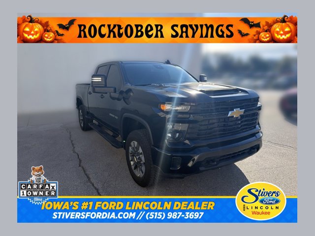 Used 2024 Chevrolet Silverado 2500 Custom w/ Custom Value Package